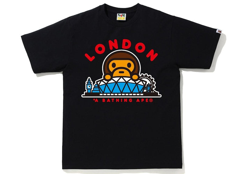 BAPE London Baby Milo Tee Black