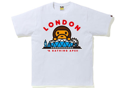 BAPE London Baby Milo Tee White