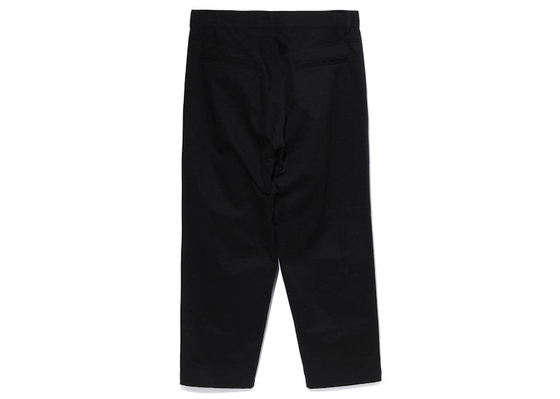 BAPE Loose Fit Chino Pants Black