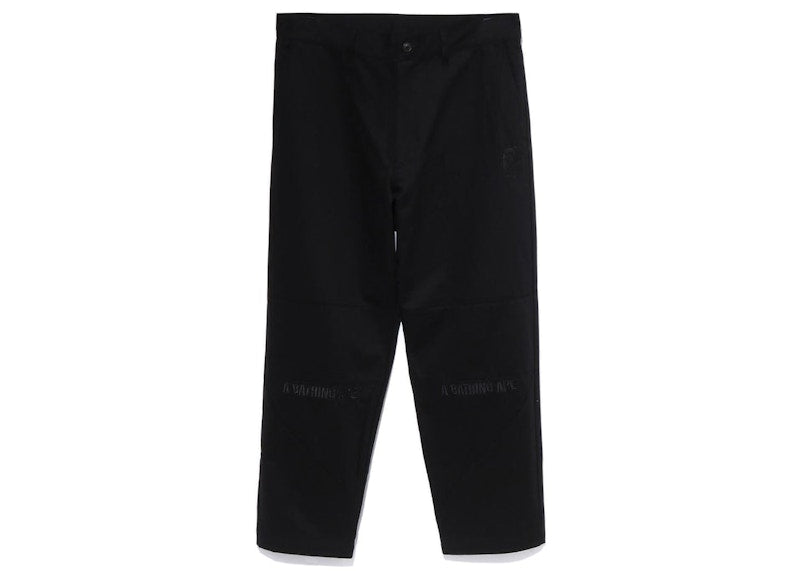 BAPE Loose Fit Chino Pants Black