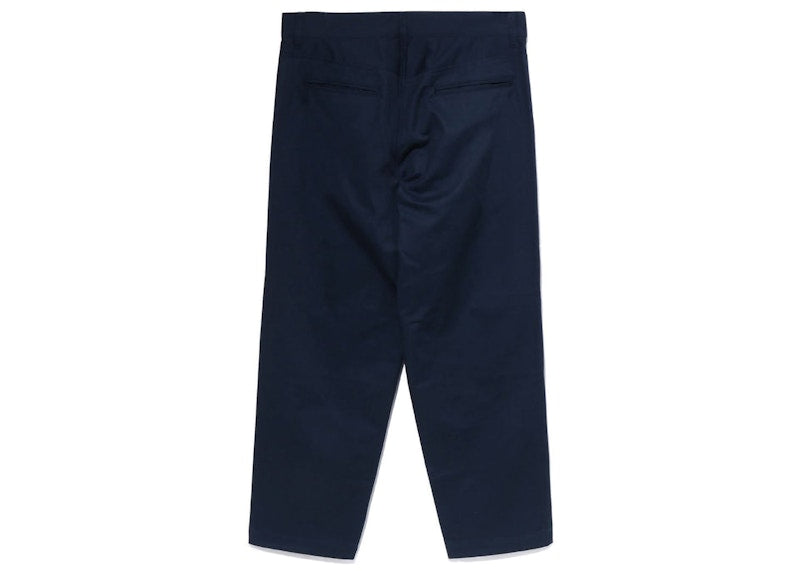 BAPE Loose Fit Chino Pants Blue