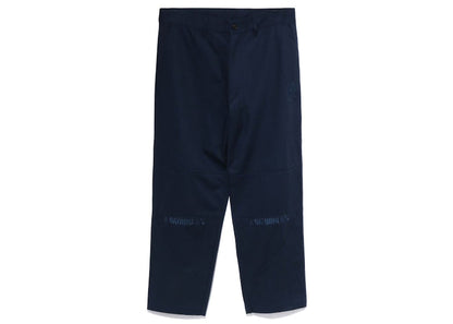 BAPE Loose Fit Chino Pants Blue