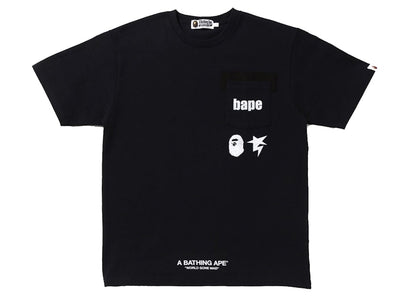 BAPE Military Heavy Weight Pocket Tee Black