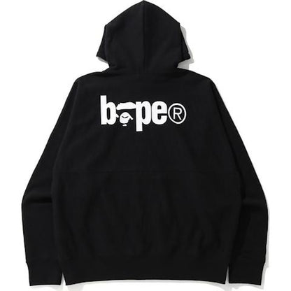 BAPE Military Loose Fit Pullover Hoodie Black