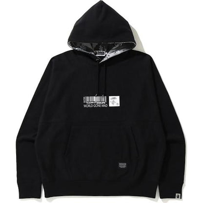 BAPE Military Loose Fit Pullover Hoodie Black