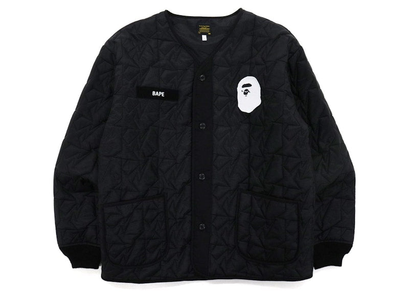 BAPE Military Patch Liner Jacket Black