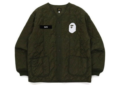 BAPE Military Patch Liner Jacket Olivedrab