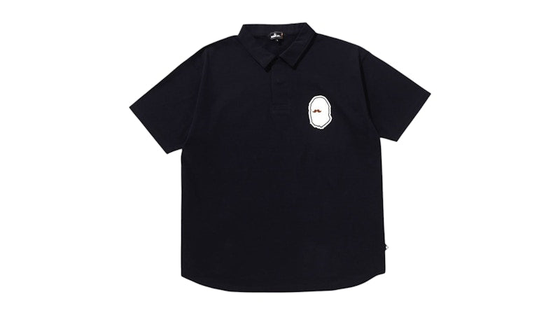 BAPE Military Polo Shirt Navy