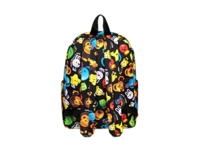 BAPE Milo 3D All Print Pattern Medium Backpack Black