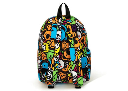 BAPE Milo All Safari Medium Backpack Multi