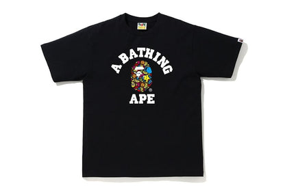 BAPE Milo Banana Pool College T-shirt Black