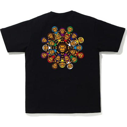 BAPE Milo Circle Tee Black