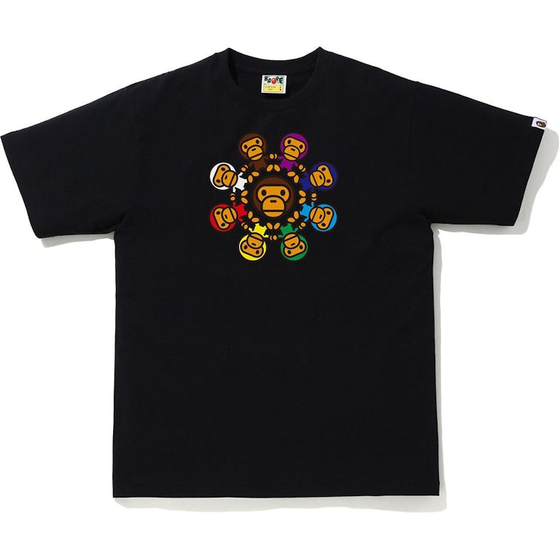 BAPE Milo Circle Tee Black