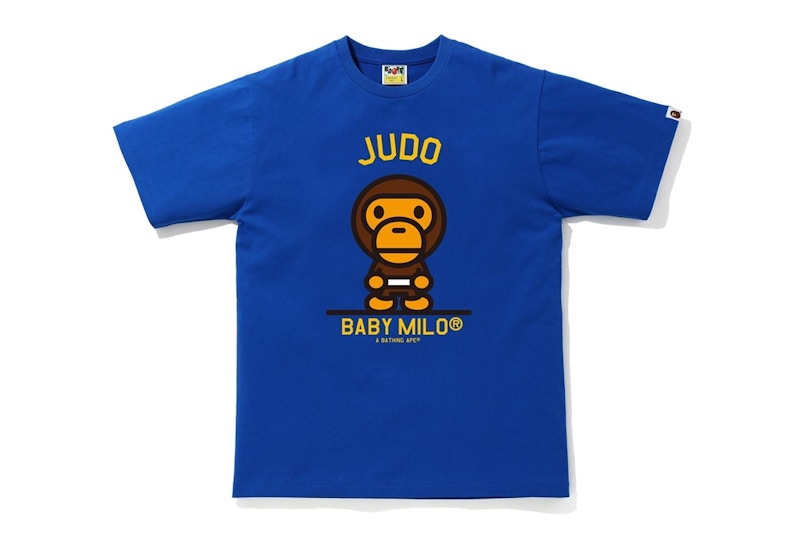 BAPE Milo Judo Sports Tee Blue