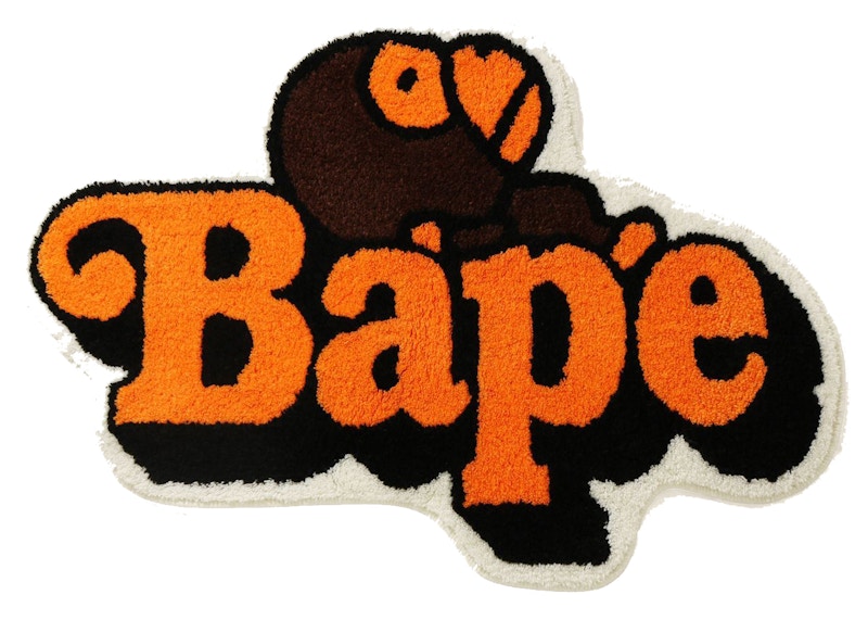 BAPE Milo On Bape Rug Mat Brown