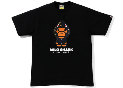 BAPE Milo Shark Tee Black/Navy
