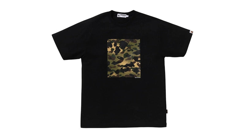 BAPE Mixed 1st Camo Legacy Tee Black