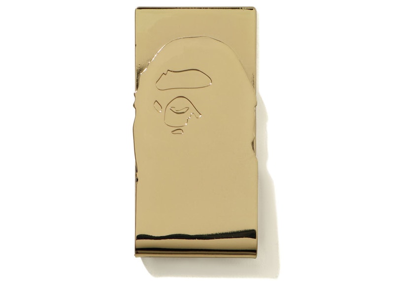 BAPE Money Clip Gold