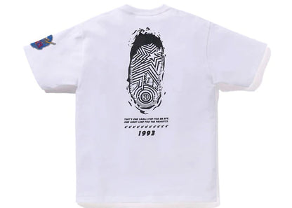 BAPE Moon Landing Tee White