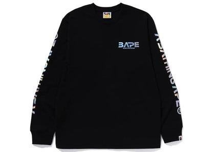 BAPE Moon Photo L/S Tee Black
