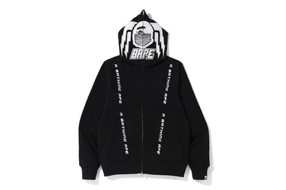 BAPE Motor Sport Full Zip Hoodie Black
