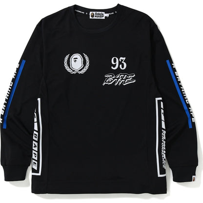 BAPE Motor Sport L/S Tee Black