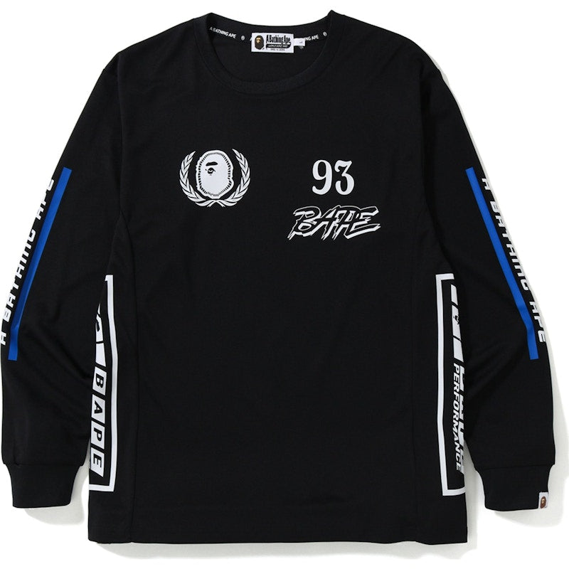 BAPE Motor Sport L/S Tee Black