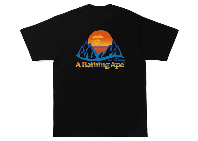 BAPE Mountain Tee Black