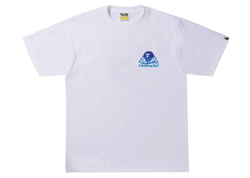 BAPE Mountain Tee White