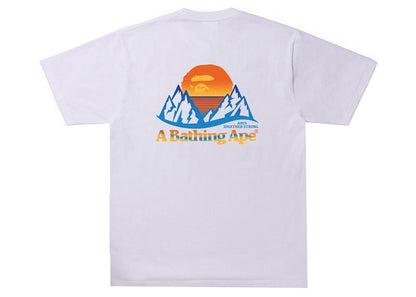 BAPE Mountain Tee White