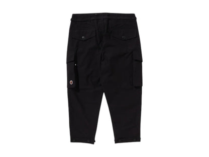BAPE Mr Bathing Ape Cargo Pants Black