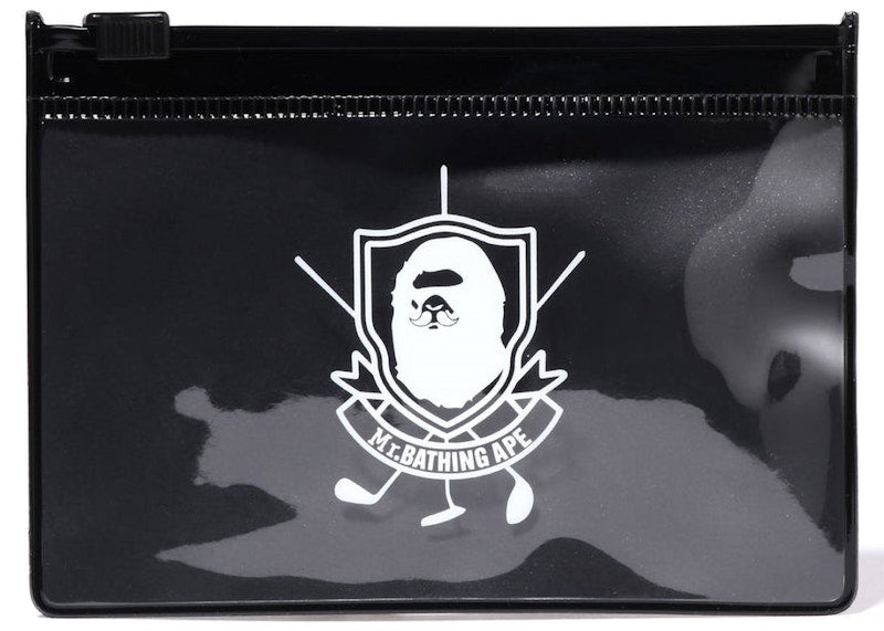 BAPE Mr. Bathing Ape Golf Clip Marker Brown Silver