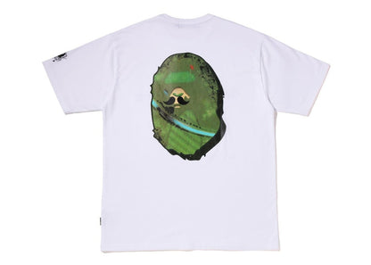 BAPE Mr. Bathing Ape Golf Wide Fit Tee White