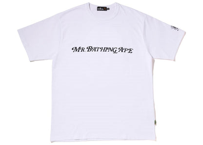 BAPE Mr. Bathing Ape Golf Wide Fit Tee White