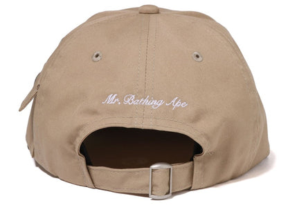 BAPE Mr Bathing Ape Pocket Cap Beige