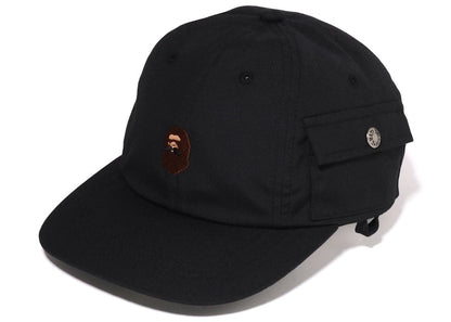 BAPE Mr Bathing Ape Pocket Cap Black