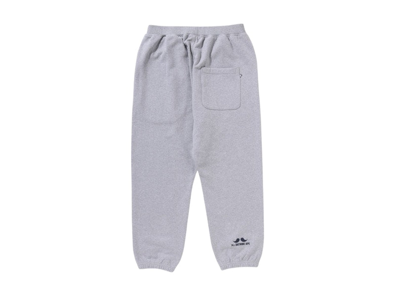 BAPE Mr Bathing Ape Sweat Pants Gray