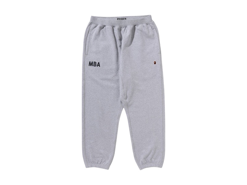BAPE Mr Bathing Ape Sweat Pants Gray