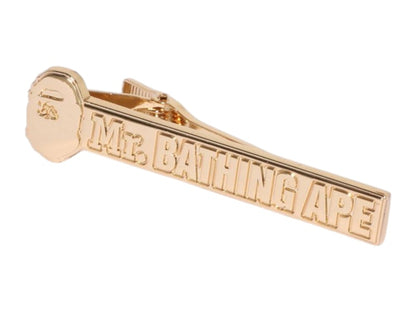 BAPE Mr Bathing Ape Tie Pin Gold