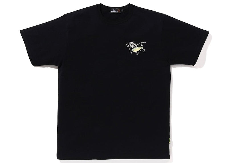 BAPE Mr Bathing Ape Wide Tee Black