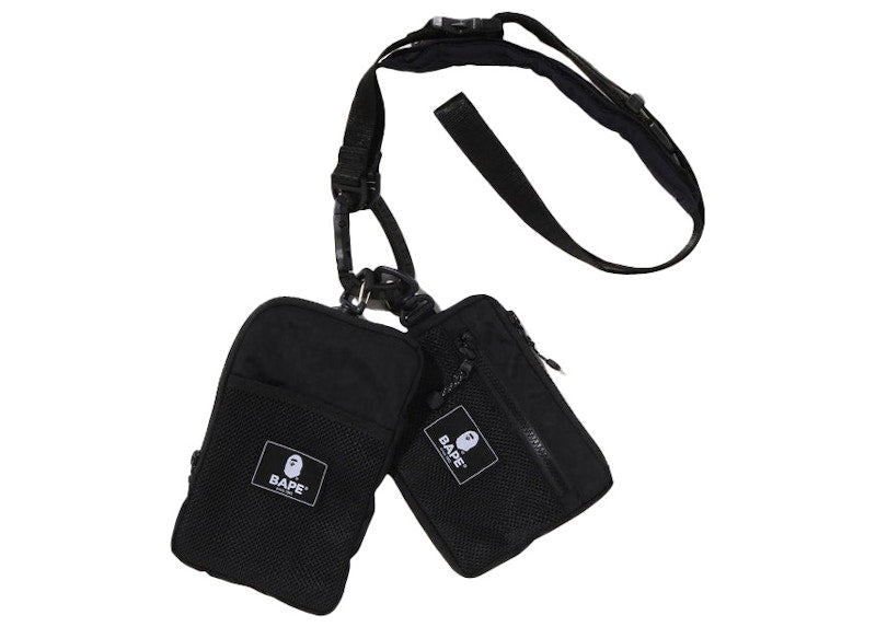 BAPE Multi Body Bag Black
