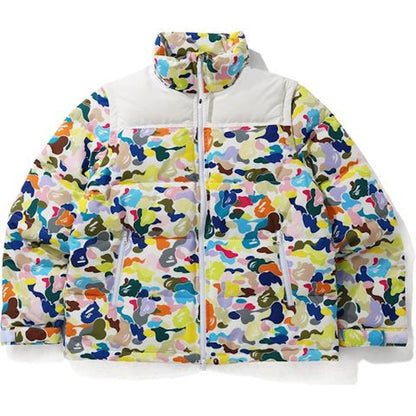 BAPE Multi Camo Detachable 3Way Down Jacket White/Multi