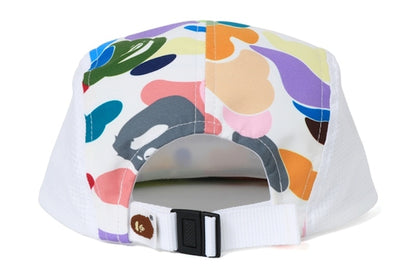 BAPE Multi Camo Jet Cap White