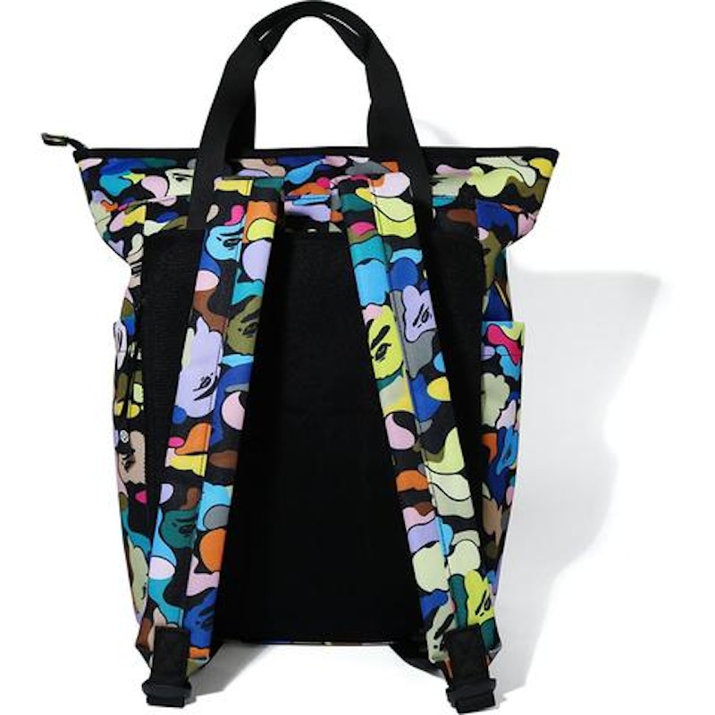 BAPE Multi Camo Moms Day Pack Black