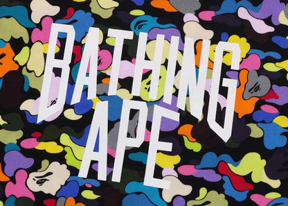 BAPE Multi Camo NYC Logo Tee Multicolor/Black