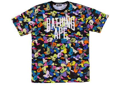 BAPE Multi Camo NYC Logo Tee Multicolor/Black