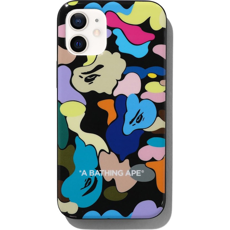 BAPE Multi Camo iPhone 12 Mini Case Black