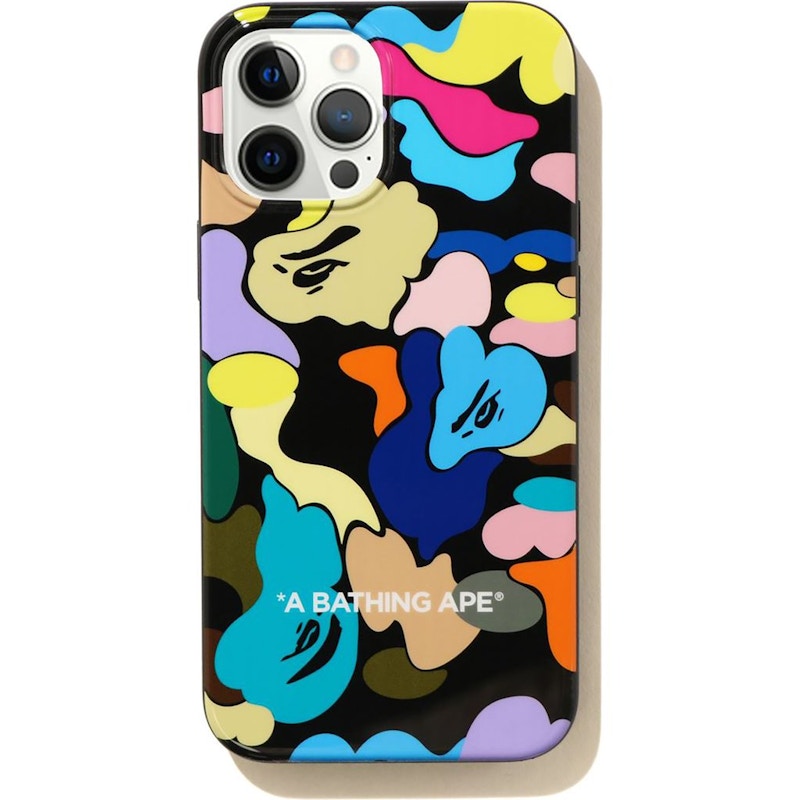 BAPE Multi Camo iPhone 12 Pro Max Case Black
