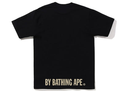 BAPE Multi Label Ape Face Tee Black