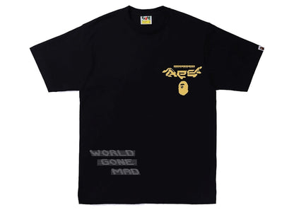BAPE Multi Logo 1 Tee Black